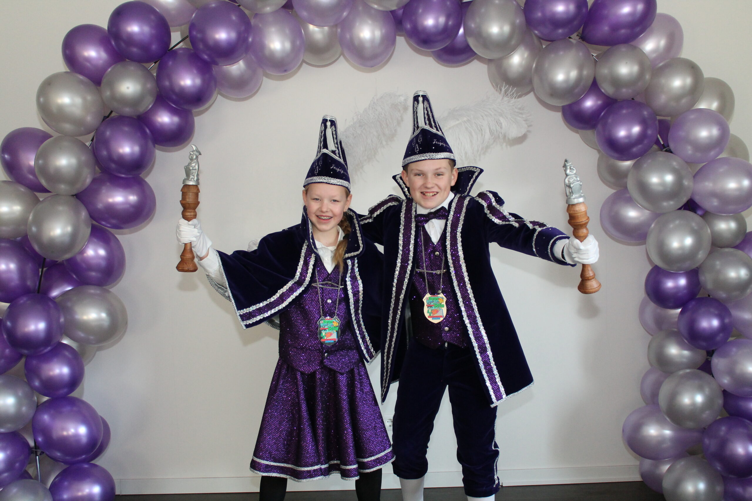 Jeugdhoogheden Teun en Noor